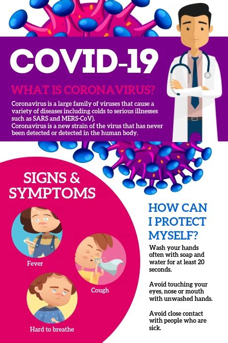 Are you looking for free covid 19 templates? Plantilla de Covid-19 Poster | PosterMyWall