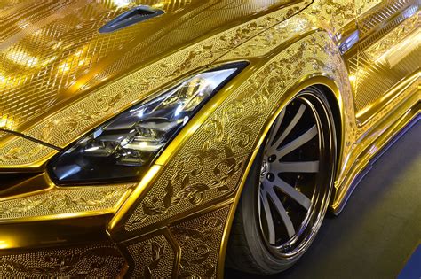 Car body paint shop dubai. $1 million gold plated car unveiled in Dubai ...