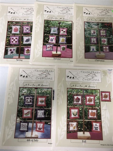 Check spelling or type a new query. Thread Bear Creations, Set of 5, A Tree For All Seasons ...