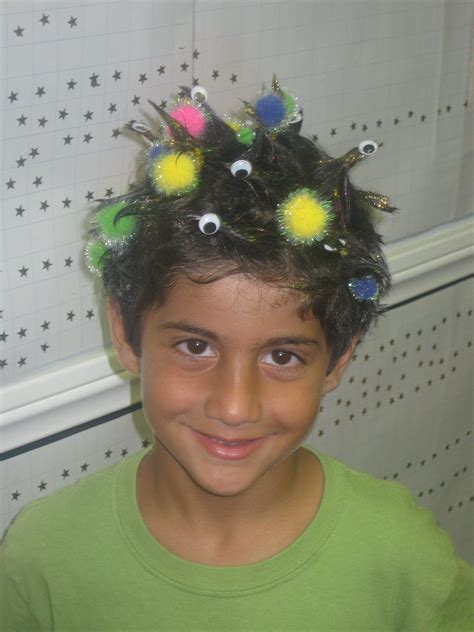 Crazy Hair Day Ideas For Boys Pin On Boy Crazy Hair Day This Was
