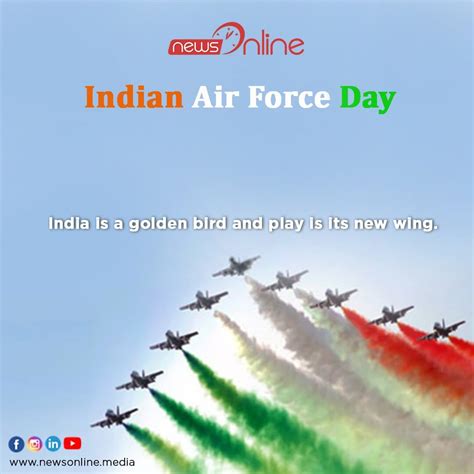 Indian Air Force Day 2023 Wishes Quotes Images Posters Messages