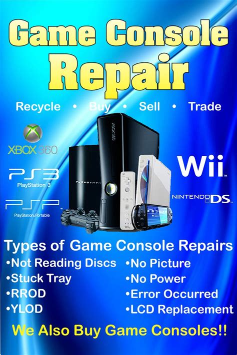 Arcade posts are absolutely welcome as well. We repair all type of video game consoles like the PS3 ...