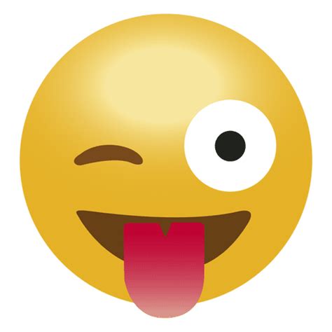 Emoji Transparent Laugh Tongue Emoji Emoticon Transparent Png
