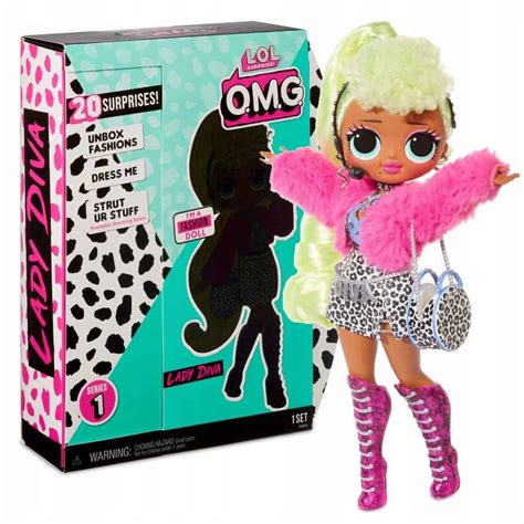 Lol Surprise Omg Lady Diva Fashion Doll With 20 Surprises