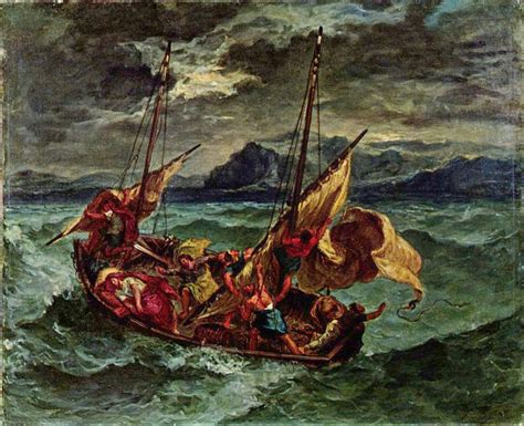 Eugène Delacroix Eugène Delacroix Sea Of Galilee Marine Art