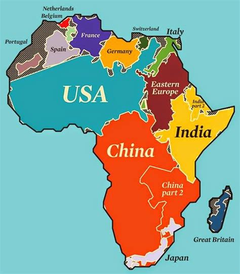 Current military initiatives in africa. ToxiNews: The true physical size of Africa versus its true size in terms of GDP and other factors