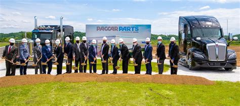 Paccar Breaks Ground On Kentucky Pdc Trucks Parts Service