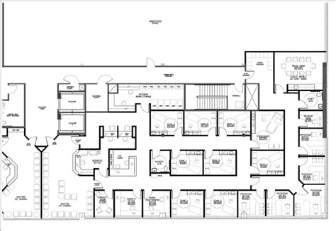 Commercial Building Floor Plan Sample