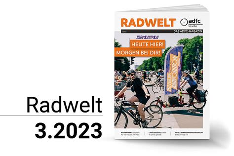 Radwelt Ausgabe 3 2023 ADFC