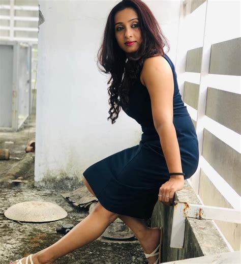 Serial Actress Poojitha Menon Latest Hot And Sexy Stills