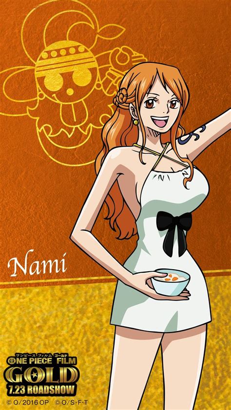 One Piece Film GOLD Nami Nami One Piece Personajes De One Piece One Piece