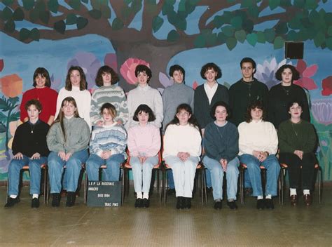Car clarisse est décidée : Photo de classe T BAC PMS de 1993, Lycée Professionnel La Roseraie - Copains d'avant