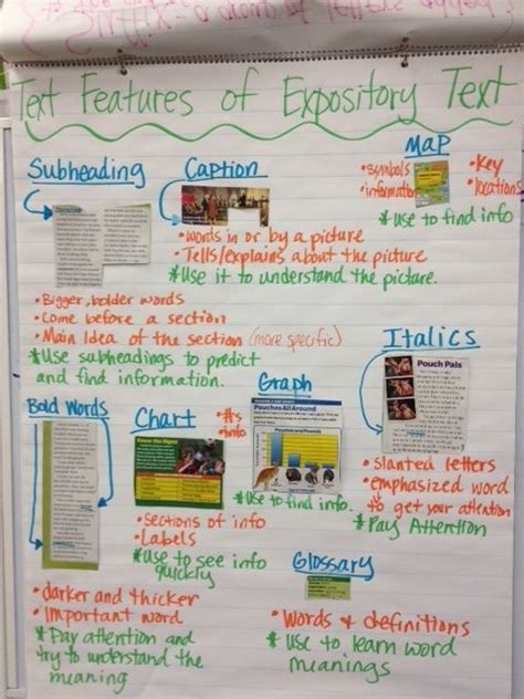 Expository Text Expository Writing Expository Text Anchor Chart