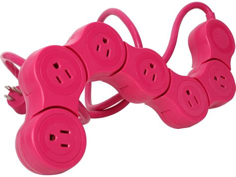 Quirky Pivot Power Pop Ppvpp Pk01 6 Outlets Power Strip