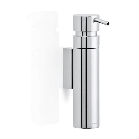 The stainless steel is n original condition, so it shows minor wear. Blomus Nexio Wall-Mounted Stainless Steel Soap Pump ...
