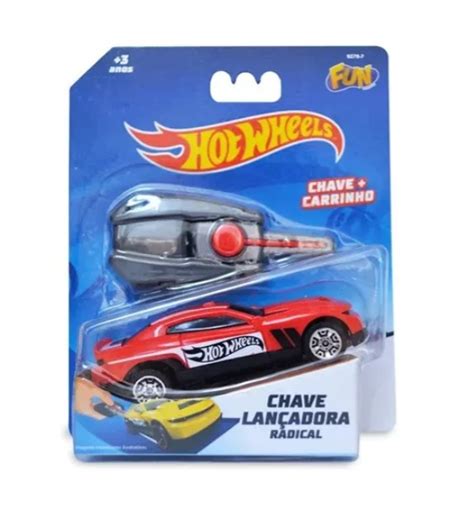 hot wheels carrinho chave lançadora radical fun vermelho f0003 4 starhouse mega store