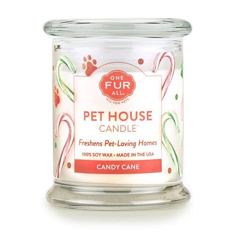 Light these timeless everlasting candles® over and over again without ever replacing the wick. Pet House Candle - Candy Cane - Pet Odor Eliminator Candle ...