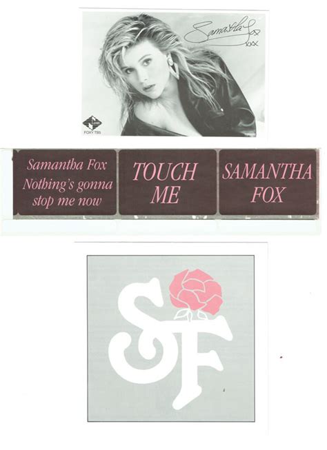 Samantha Fox The Samantha Fox Box Nothing S Gonna Stop Me Now