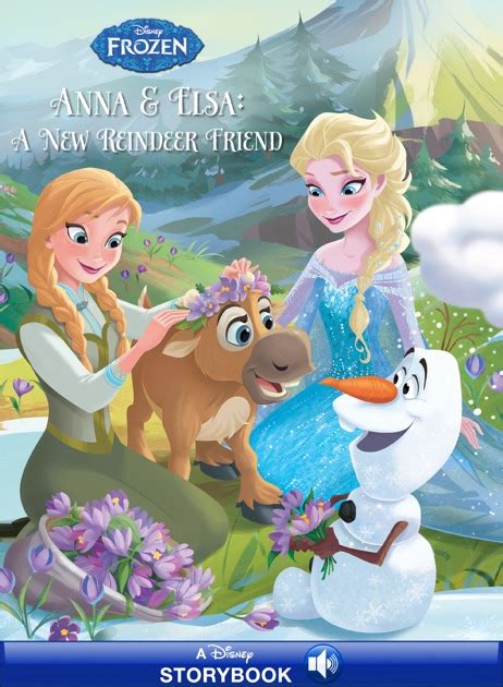 Frozen Anna And Elsa A New Reindeer Friend By Disney Book Group On