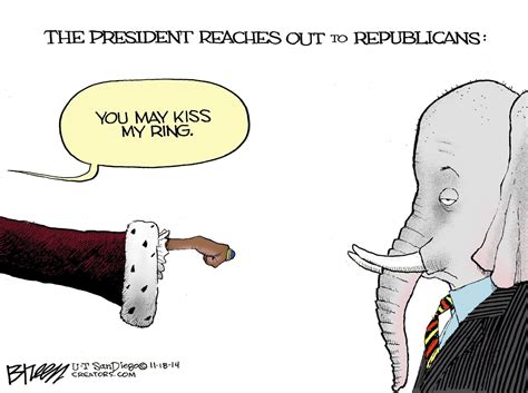 political cartoons obama presidency you may kiss my ring washington times