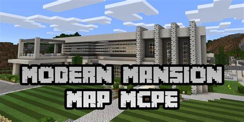 Minecraft Modern Mansion House Map