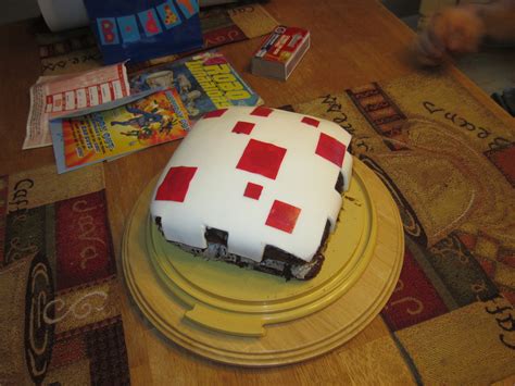 Geek Art Gallery Sweets Minecraft Birthday Cake