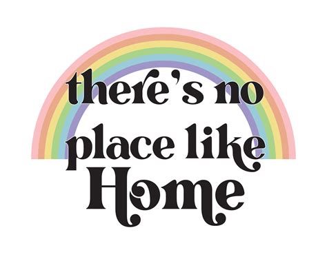 Theres No Place Like Home 8x10 11x14 Print Digital Etsy