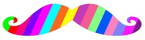 Download High Quality Mustache Clipart Colorful Transparent Png Images