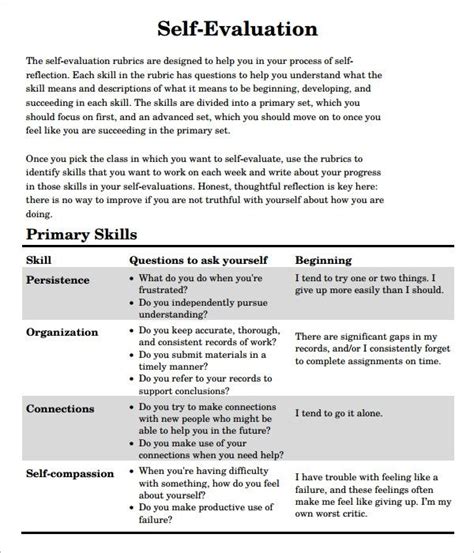 Pinterest In Action Self Evaluation Employee Self Assessment
