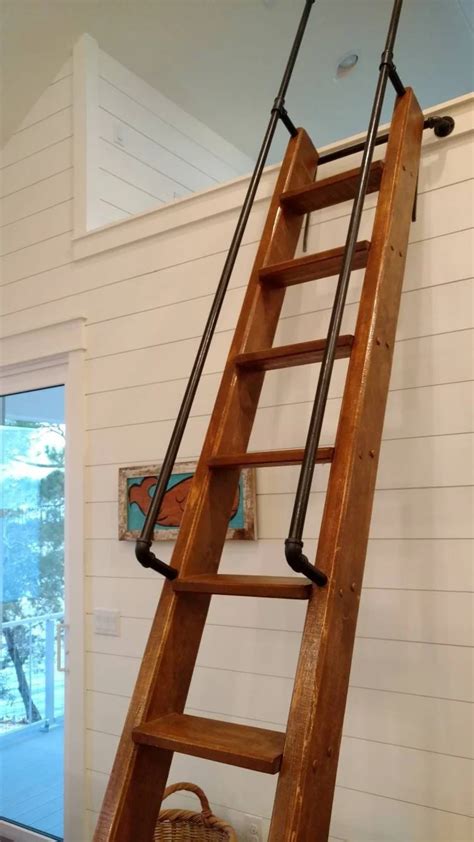 Diy Loft Ladders Sold By The Step Custom Made To Fit Etsy Loft