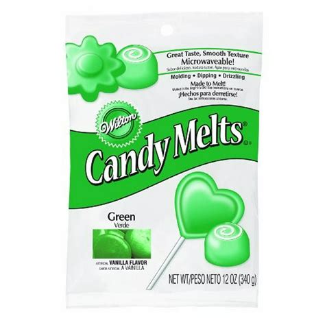 Wilton Candy Melts Dark Green 12 Oz