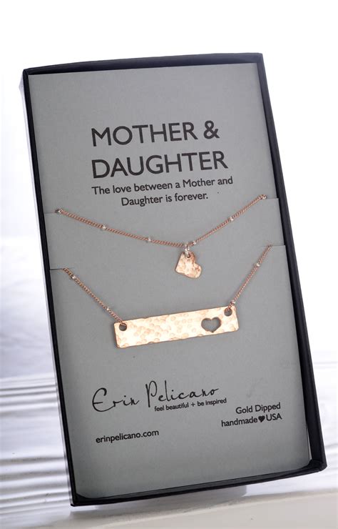 8 of the sweetest mother daughter necklace sets mother s day ts 2018