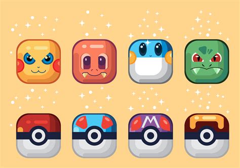 Pokemon Vector Icons Download Free Vector Art Stock Graphics And Images