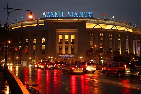 Yankee Stadium Is Beautiful In The Rain Mangin Photography Archive