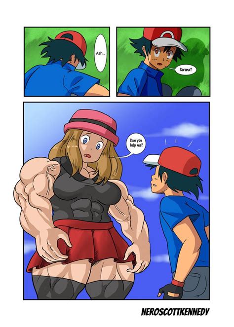 Serena Evolution Part By NeroScottKennedy On DeviantArt Female Muscle Growth Body Building