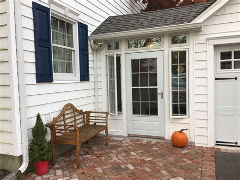 Enclosed breezeway-the Finished project | Small house exteriors, House