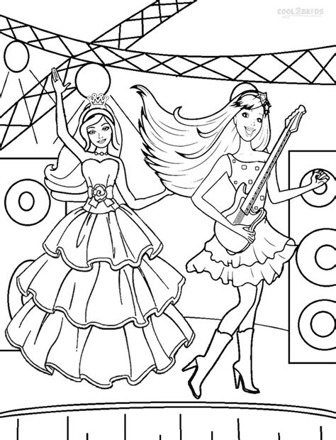 Dibujos de Barbie para colorear - Páginas para imprimir gratis
