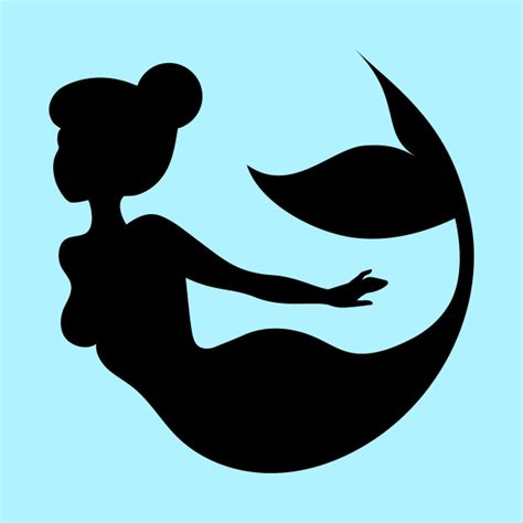 Mermaid Silhouette Images At Getdrawings Free Download