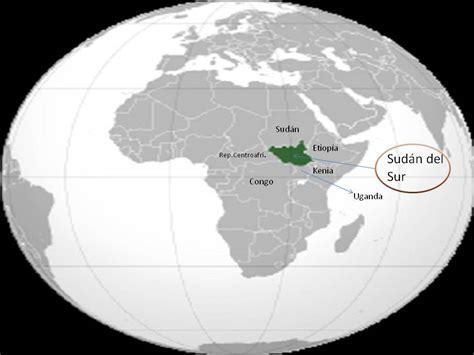¿dónde está sergio juba sudán del sur