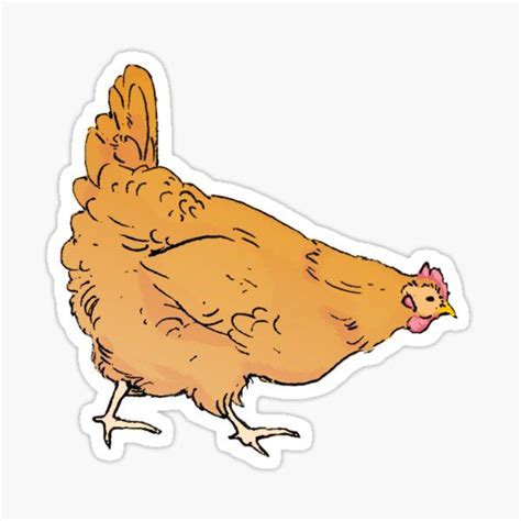 Chicken Stickers Nature Stickers Cute Laptop Stickers Cool Stickers