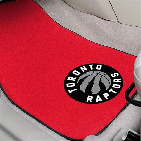 Fanmats® 9421 Toronto Raptors 1st Row Red Carpet Floor Mats With