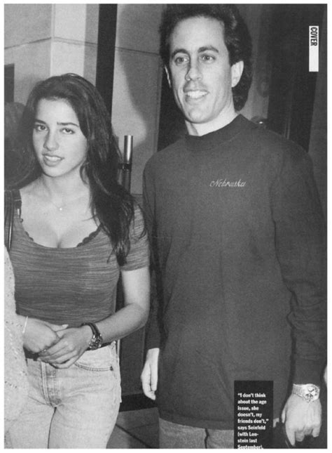 Jerry Seinfeld With Girlfriend Shoshanna Lonstein On Seinfeld