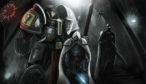 Artwork Grey Knights Inquisition Inquisitor Vindicare Vindicare