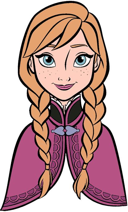 Anna Clip Art Images From Disney S Frozen Disney Clip Art Galore