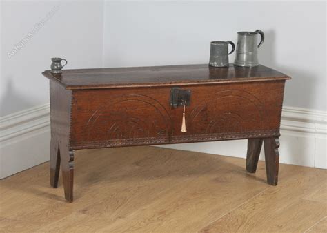 Antique Charles I English West Country Oak Coffer Antiques Atlas