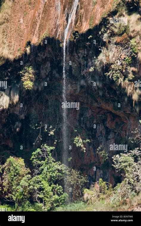 The Kadishi Tufa Waterfall Blyde River Canyon Mpumalanga South