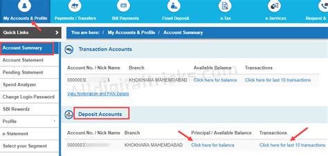 You can review checking account current and available balances from a desktop computer or mobile device. How To Check SBI MOD Balance & Statement (Multi Option ...