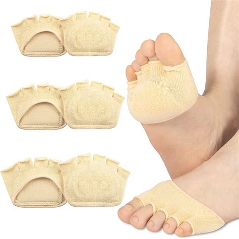 Amazon Com Metatarsal Pads Ball Of Foot Cushions With Soft Fabric