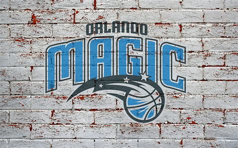 Baloncesto Orlando Magic Logo Nba Fondo De Pantalla Hd