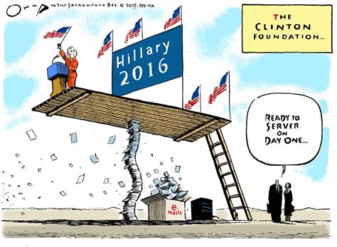 Political Cartoons Campaigns And Elections The Clinton Foundation